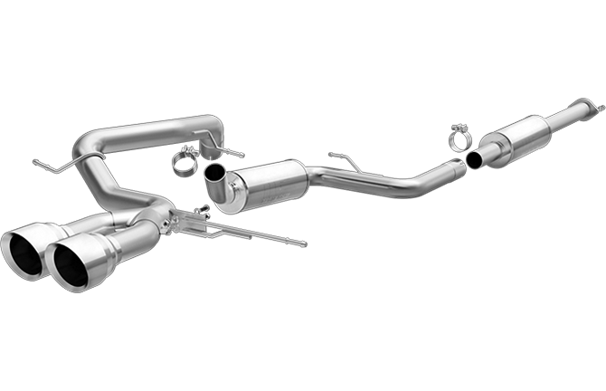 MagnaFlow Dual Outlet Cat-Back Exhaust FoST